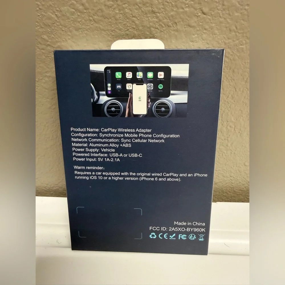Wireless CarPlay Adapter for Apple iPhone (new)